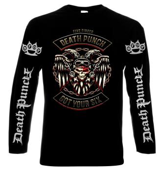 Five Finger Death Punch, Got your six, men's long sleeve t-shirt, 100% cotton, S to 5XL
